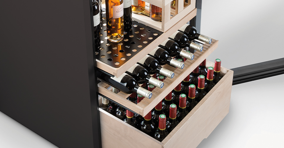 Customise the layout of your cellar