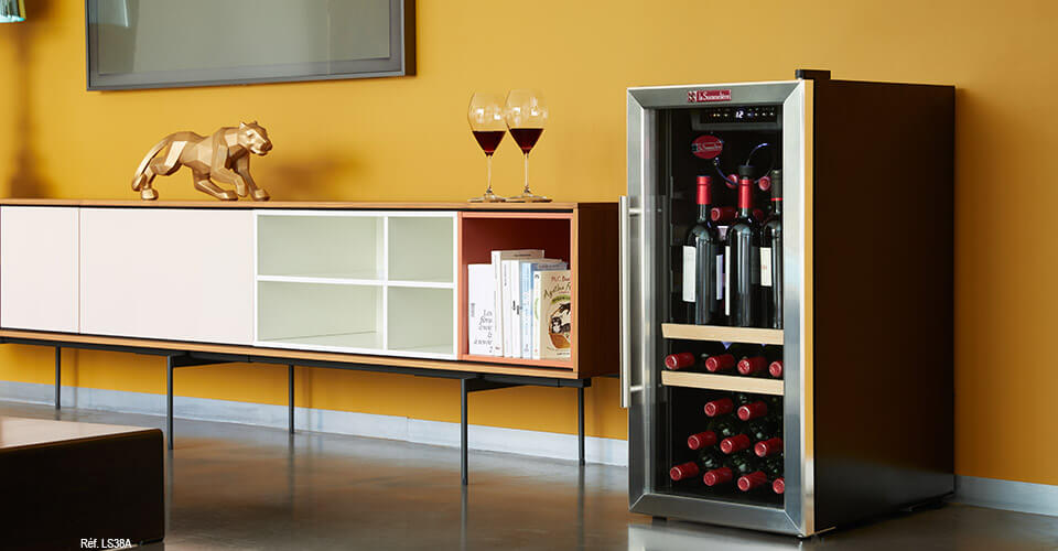 service wine cellar with preservation of wine included ls38a