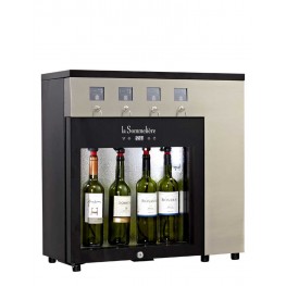 DVV4SSE distributeur de vin au verre électronique 4 bouteilles