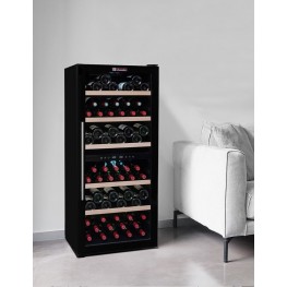 SLS102DZ Zweizonen-Weinschrank 102 Flaschen