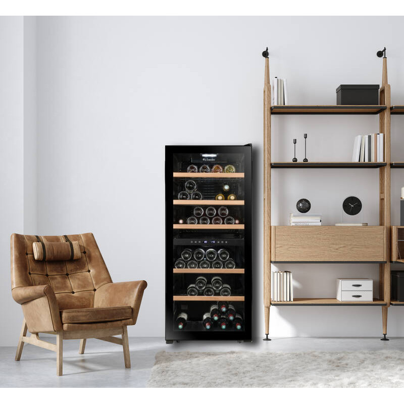 Wine cellar LS102DZSBLACK 102 bottles | La Sommelière