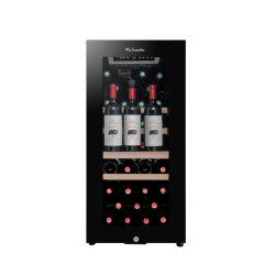 Cave de mise à température LS38BLACK  38 Bouteilles - La Sommelière