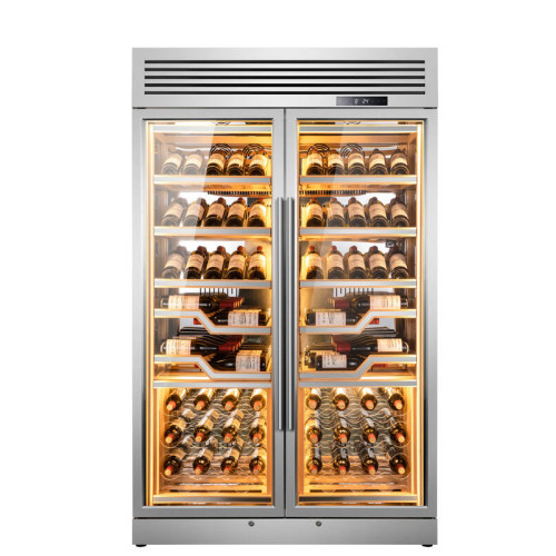 Cave de service professionnel multi zone ELYSEE 144 bouteilles - La Sommelière
