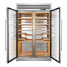 Professional multi-zone service cellar ELYSEE 144 bottles - La Sommelière