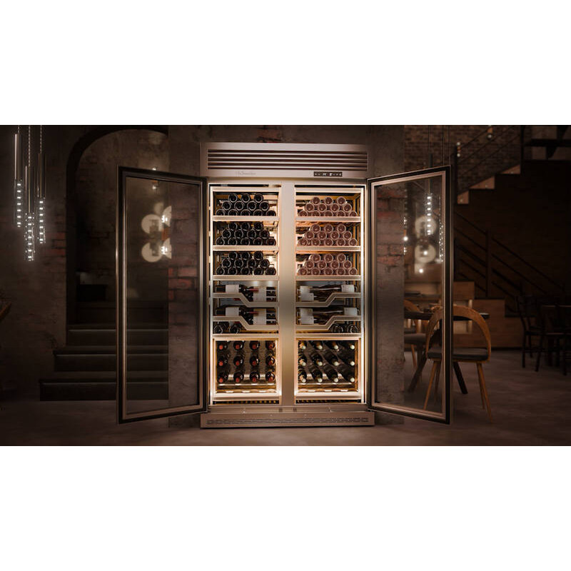 Professional multi-zone service cellar ELYSEE 144 bottles - La Sommelière