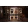 Professional multi-zone service cellar ELYSEE 144 bottles - La Sommelière