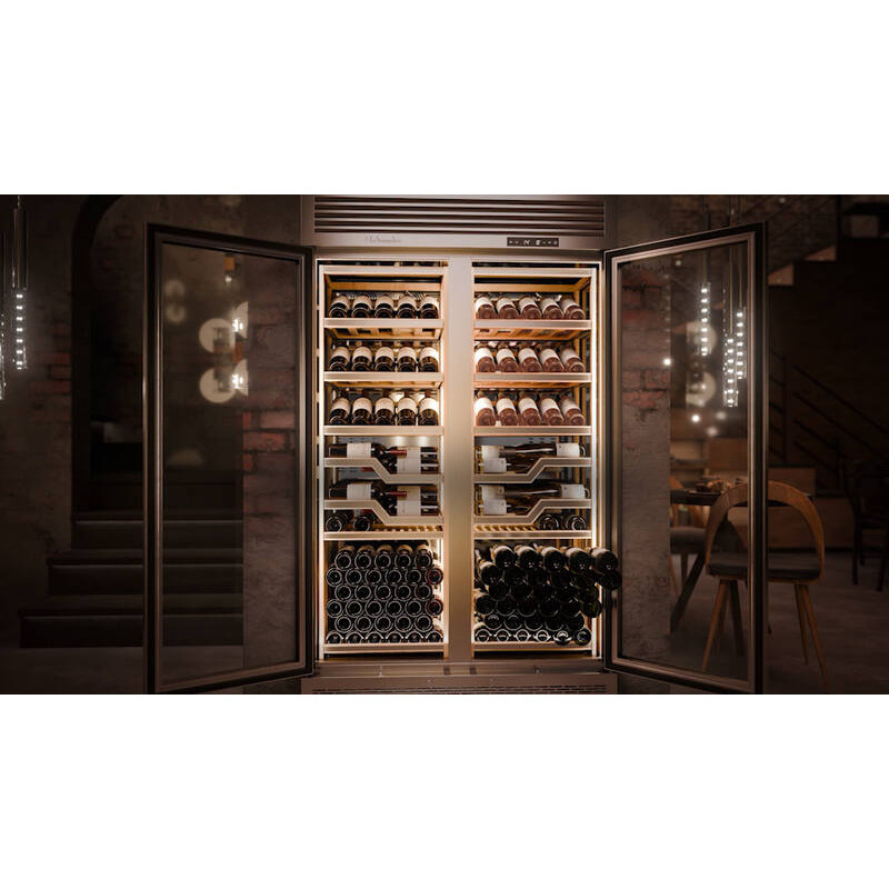 Professional multi-zone service cellar ELYSEE 144 bottles - La Sommelière