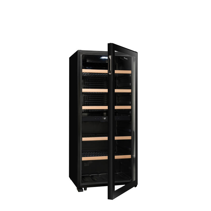 Cave de mise à température double zone LS102DZBLACK 102 Bouteilles - La Sommelière