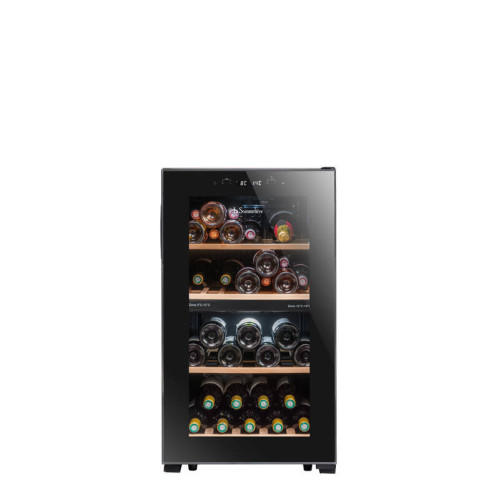 Dual-zone temperature-controlled cellar LS51.2ZBLACK 50 Bottles - La Sommelière