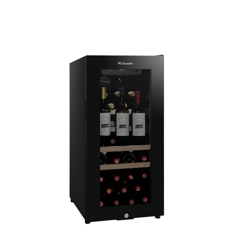 Cave de mise à température LS38BLACK  38 Bouteilles - La Sommelière