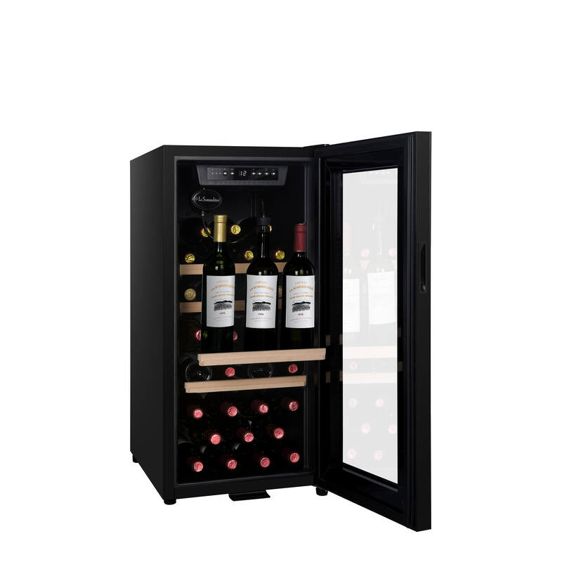 Cave de mise à température LS38BLACK  38 Bouteilles - La Sommelière