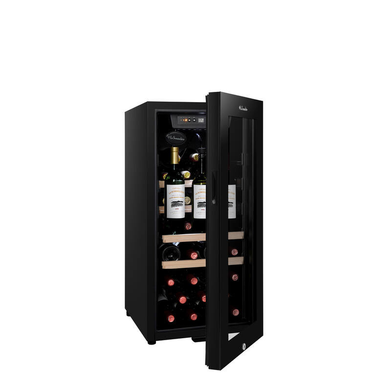 Cave de mise à température LS38BLACK  38 Bouteilles - La Sommelière