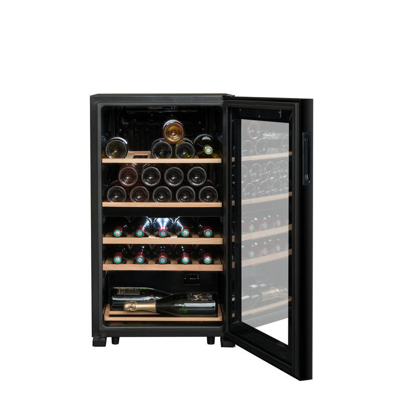 Cave de mise à température double zone SLS32DZBLACK 32 Bouteilles - La Sommelière