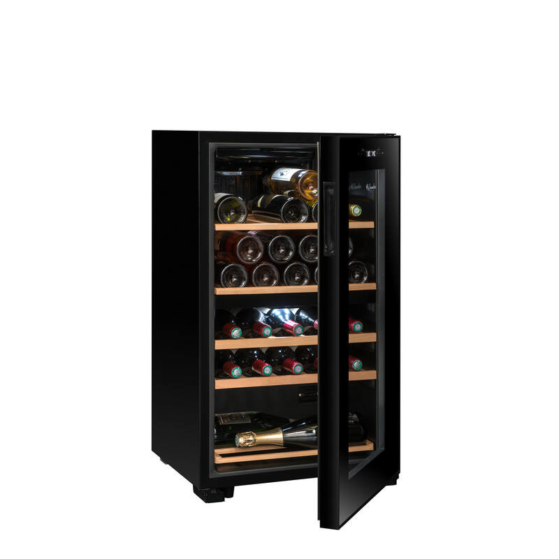 Cave de mise à température double zone SLS32DZBLACK 32 Bouteilles - La Sommelière