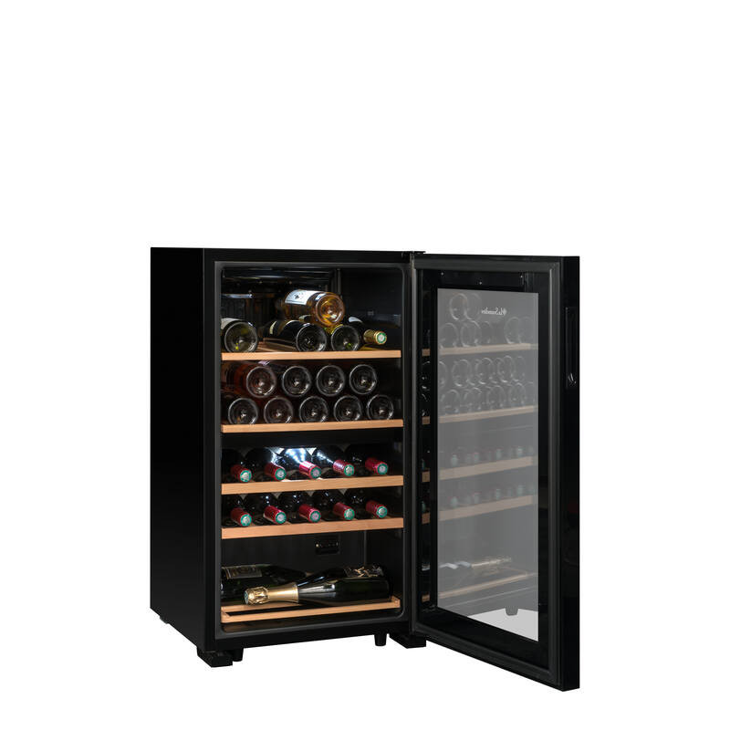 Cave de mise à température double zone SLS32DZBLACK 32 Bouteilles - La Sommelière