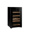 Cave de mise à température double zone SLS32DZBLACK 32 Bouteilles - La Sommelière