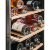 LS51.2ZBLACK La Sommelière : Cave à Vin Moderne et Compacte - 50 Bouteilles