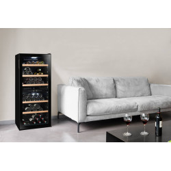 CVDE46-2 wine cellar double zone 46 bottles energy