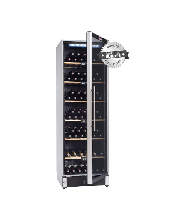 Cave à vin VIP180 multi-zones 180 bouteilles La Sommelière fabriquée en Europe