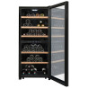 Double zone wine cellar LS102DZSBLACK 102 bottles - La Sommelière