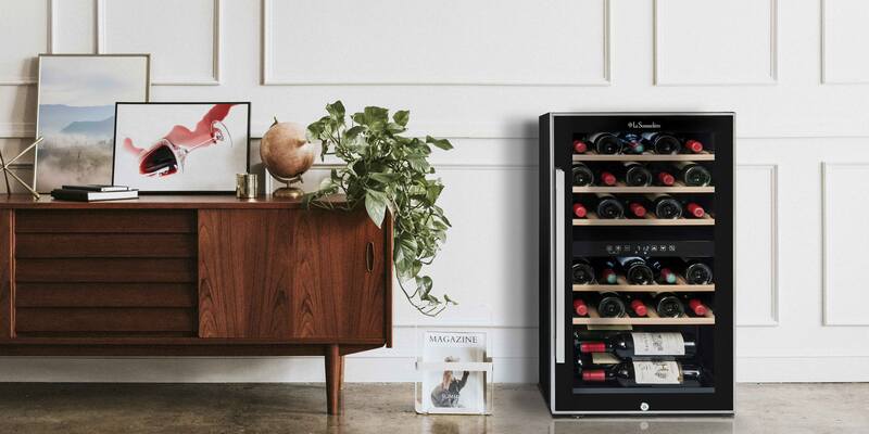 Double zone service cellar ECS30.2Z 29 bottles | La Sommelière